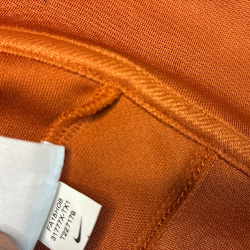Nike Track Jacket Men XXL Burnt Orange Texas Longhorns Dri-FIT Full Zip NCAA